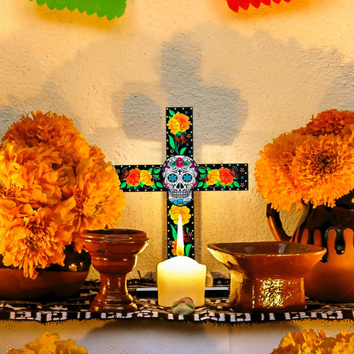 Thyle Día De Los Muertos Centros De Mesa For Mesas Cruz