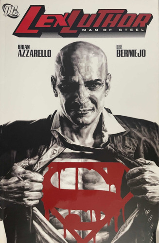 Lex Luthor Man Of Steel Azzarello-bermejo Pastablanda Inglés