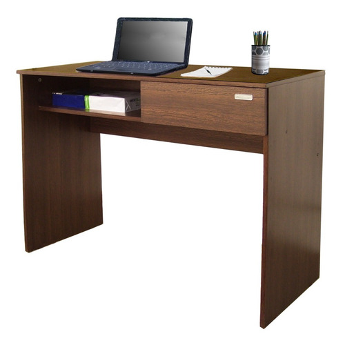 Imagen 1 de 5 de Escritorio Para Notebook 9038 Cajon Y Estante Kromo-s