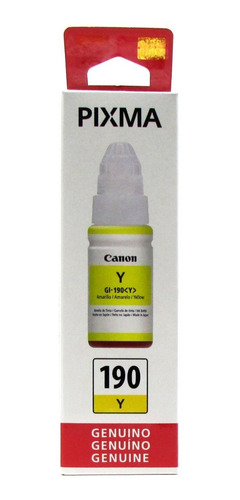 Imagen 5 de 5 de Kit 4 Tintas Canon Original Gi-190 G1100 G2100 G3100 G4100