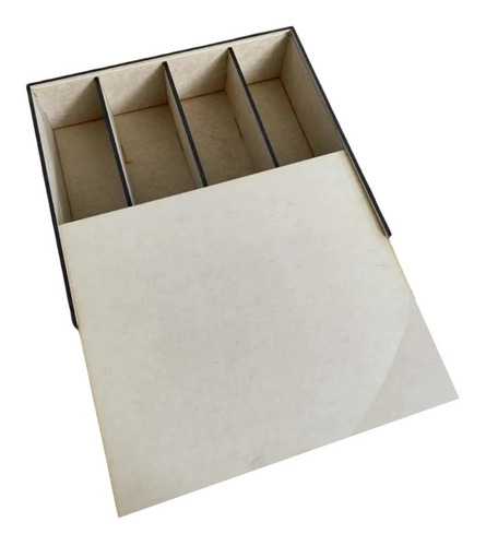 Caja Madera Mdf Para 2botella De Vino  2 Copas S/bot S/copas