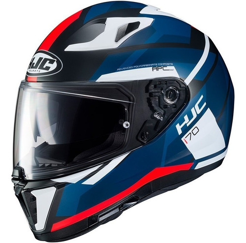 Hjc Casco I70 Elim Mc1sf Mate Lentes Y Pinlock Incluidos