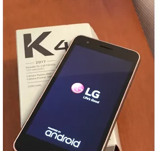 LG K4 8 Gb Negro Y Plata 1 Gb Ram. Impecable!