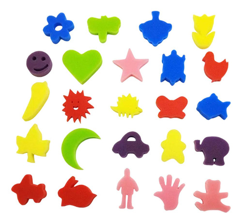 Spongas De Pintura 24x Juego De Patrón