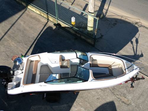 Lancha 19 Pés Rs 190 Com Motor Mercury 100 Hp 4 Tempos 0km