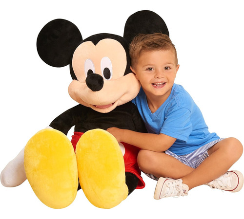 Raton Mickey Mouse Peluche 90cm Disney Original Grande 