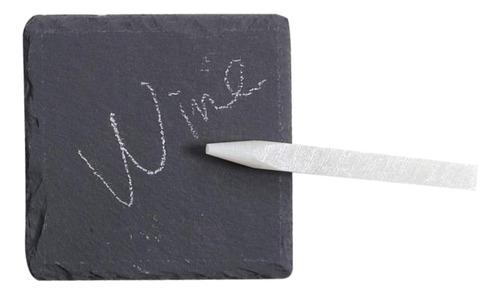 Posavasos De Piedra De Pizarra - Juego De 5 Posavasos Cua...
