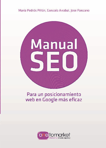 Manual Seo. Posicionamiento Web Google. Marketing Mas Eficaz