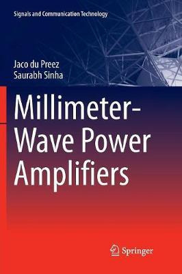 Libro Millimeter-wave Power Amplifiers - Jaco Du Preez