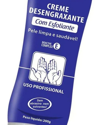 5 Uni Creme Desengraxante C/ Esfoliante 200g Nutriex Profiss
