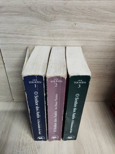 Trilogia O Senhor Dos Anéis Três Partes - Martins Fontes Edição Brasileira (Usado)