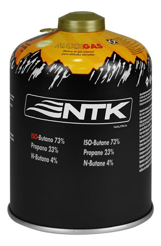 Refil Cartucho De Gás P/ Fogareiro Maxx Nautika 450g