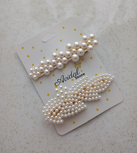 Imagen 5 de 8 de Hebillas / Pinzas / Hair Clips/ Accesorios Cabello Mujer
