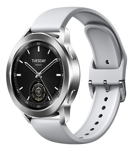Xiaomi Watch S3 - Resistente Al Agua - Gps - Pantalla Táctil Caja Plateado Correa Plateado Bisel Plateado
