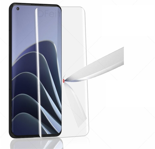 Mica De Vidrio Curvo Uv Glue 3d Para Oneplus 9 Pro 