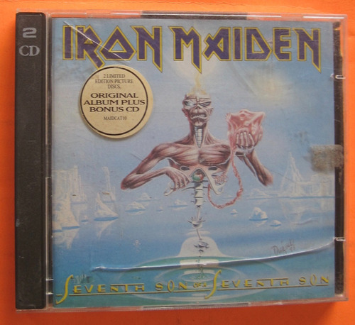 Iron Maiden Seventh Son Of A Seventh Son Cd Doble 1988 Emi H