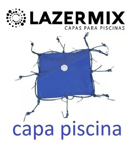 Capa De Piscina 10 Em 1 - Pvc 500 Proteção + Termica 6,5x3,5