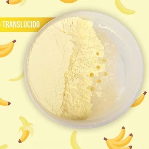 Imagem 2 de 2 de Pó Facial Infantil Vegano Banana Marshmallow Make