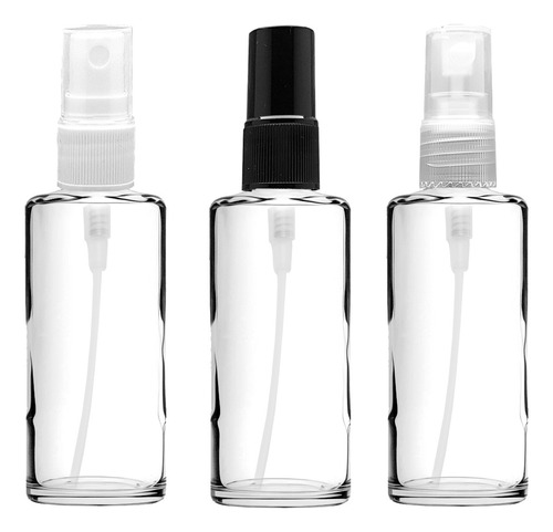30 Frascos Vidro Perfume 60 Ml Laque Válvula Spray