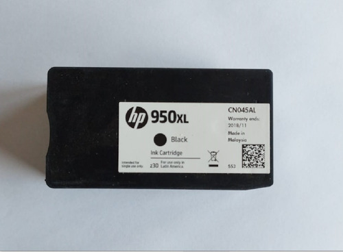 Cartucho Hp 950xl Preto Cn045ab 53ml - Original Fora Cx Unit