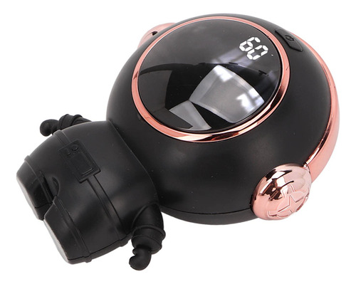 Calentador De Manos Recargable Eléctrico Negro Reutilizable