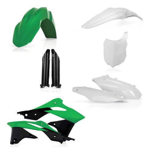 Kit Completo De Plasticos Kawasaki Kx 250 F 2016 - Cafe Race