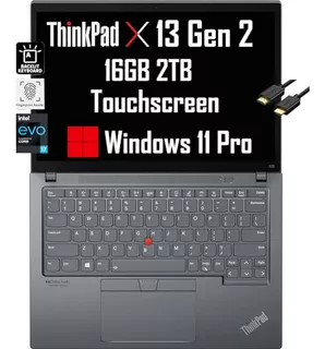 Portátil De Negocios Lenovo Thinkpad X13 Gen 2 (13.3 Fhd+ T
