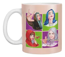 Comprar Taza Ceramica Musica Cuadros #13 Blanco Musica