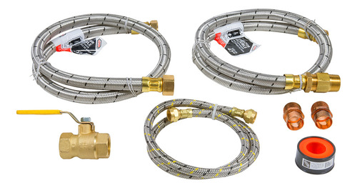 Kit Completo Para Instalar Calentador Instantáneo