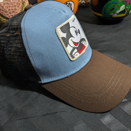 Gorra Trucker Disney Mickey Mouse Unitalla Unisex Mickey Azul Unitalla