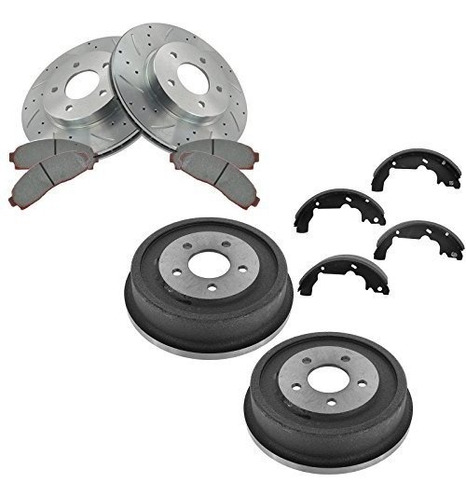 Kits De Frenos - Front Performance Brake Rotor & Ceramic Bra