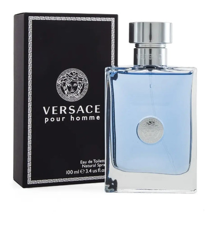 Perfume Versace Pour Homme Eau De Toilette 100ml. Caballero | Meses sin  intereses