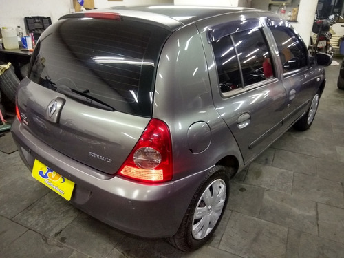Imagem 9 de 12 de Renault Clio 1.0 16v Flex Expression 4p Completo 2007 Cinza