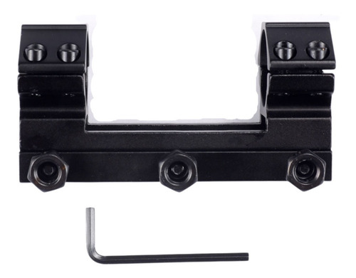 Imagem 3 de 7 de Suporte Mount Único Luneta Trilho 22mm Cbc Rossi Gamo Cyma