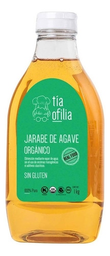 Miel Agave Organica 100% Pura 1 Kg Tia Ofilia