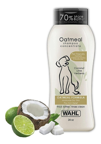 Shampoo - Para Perros Piel Seca Coco Y Avena