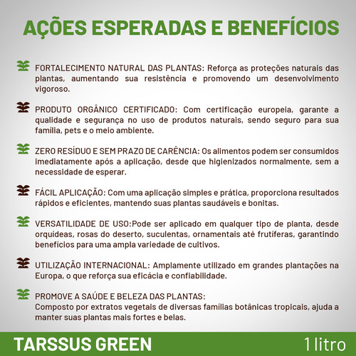 Fertilizante Orgânico Adubo Fortificante Plantas Saudáveis Tarssus Xilotrom 2l Líquido