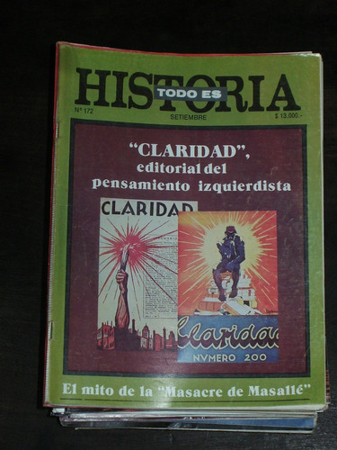 Todo Es Historia 30 Ejemplares Desde El 09/1981 Al 10/1984 