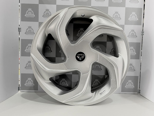 Jogo De Roda Volcano Concept Aro 18 4x100 E 4x108 Prata