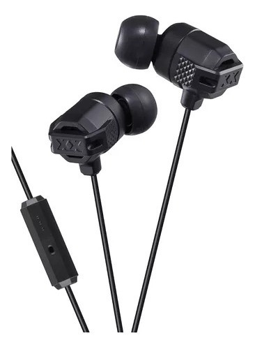Audifonos Con Microfono Jvc Ha-fr202 Linea Xtreme Xplosive Color Negro