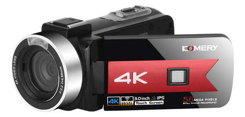 Cámara De Vídeo Digital Con Wifi, Videocámara 4k Con
