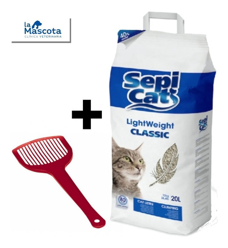 Piedras Sanitaria Sepicat 20 Litros (12kg) Para Gatos