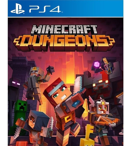 Minecraft Dungeon Edition Ps4 Nuevo Original Domicilio