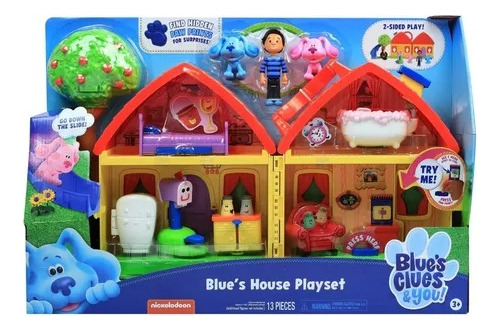 Blue Clues & You! Casa Deluxe Valija Con Figuras Y Sonido