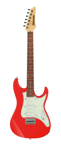Guitarra Elétrica Passiva Ibanez Azes31 6 Cordas Vermelha