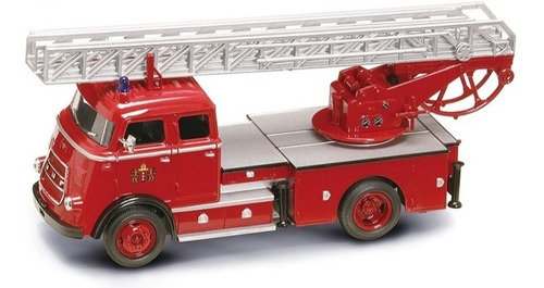 Camión De Bomberos Escalera Modelo A Escala 1:43