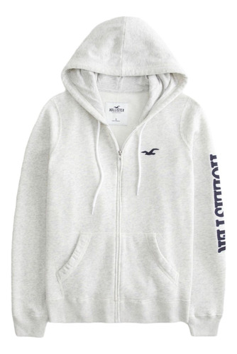 Hoodie Hollister By Abercrombie Estampado Para Dama