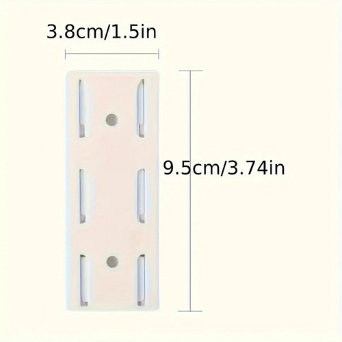 Fijador De Enchufe Autoadhesivo Para Montaje En Pared, 10 Un