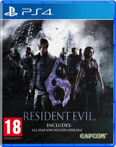 Resident Evil 6 Ps4 Fisico Sellado Nuevo Original