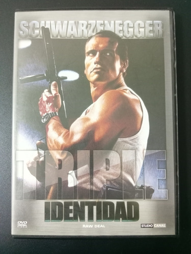 Dvd Original Triple Identidad ( 1986 ) Con Schwarzenegger